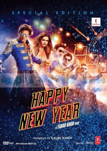 Happy New Year Hindi DVD Special Edition (Shahrukh Khan)(2014 Bollywood Film)