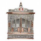 Puja Mandir (Temple/ Shrine/ Altar/ Pooja) With Doors 25"x 10"x 31"