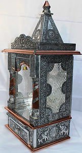 Puja Mandir (Temple/ Shrine/ Altar/ Pooja) With Bell 13"x 10"x 27"