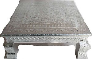 Menakari Navrang  Bajot Large, Premium Quality Puja Bajot /Table/ Chowki
