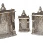 Mini 3 piece set Silver Pooja Mandir - 3 Piece Set