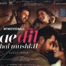 Ae Dil Hai Mushkil Audio CD Stg: Ranbeer kapoor, Aishwarya rai Bachchan