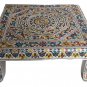 Antique Silver Bajot Medium, Premium Quality Puja Bajot /Table/ Chowki