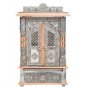 Puja Mandir (Temple/ Shrine/ Altar/ Pooja) With Doors 13"x 10"x 21"