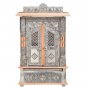 Puja Mandir (Temple/ Shrine/ Altar/ Pooja) With Doors 13"x 10"x 21"
