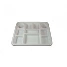 Disposable 10 compartments Party Tray/ Thali/ Plates - 200 Pack