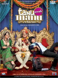 Tanu Weds Manu Returns Hindi DVD ( Bollywood, 2015 Moive )