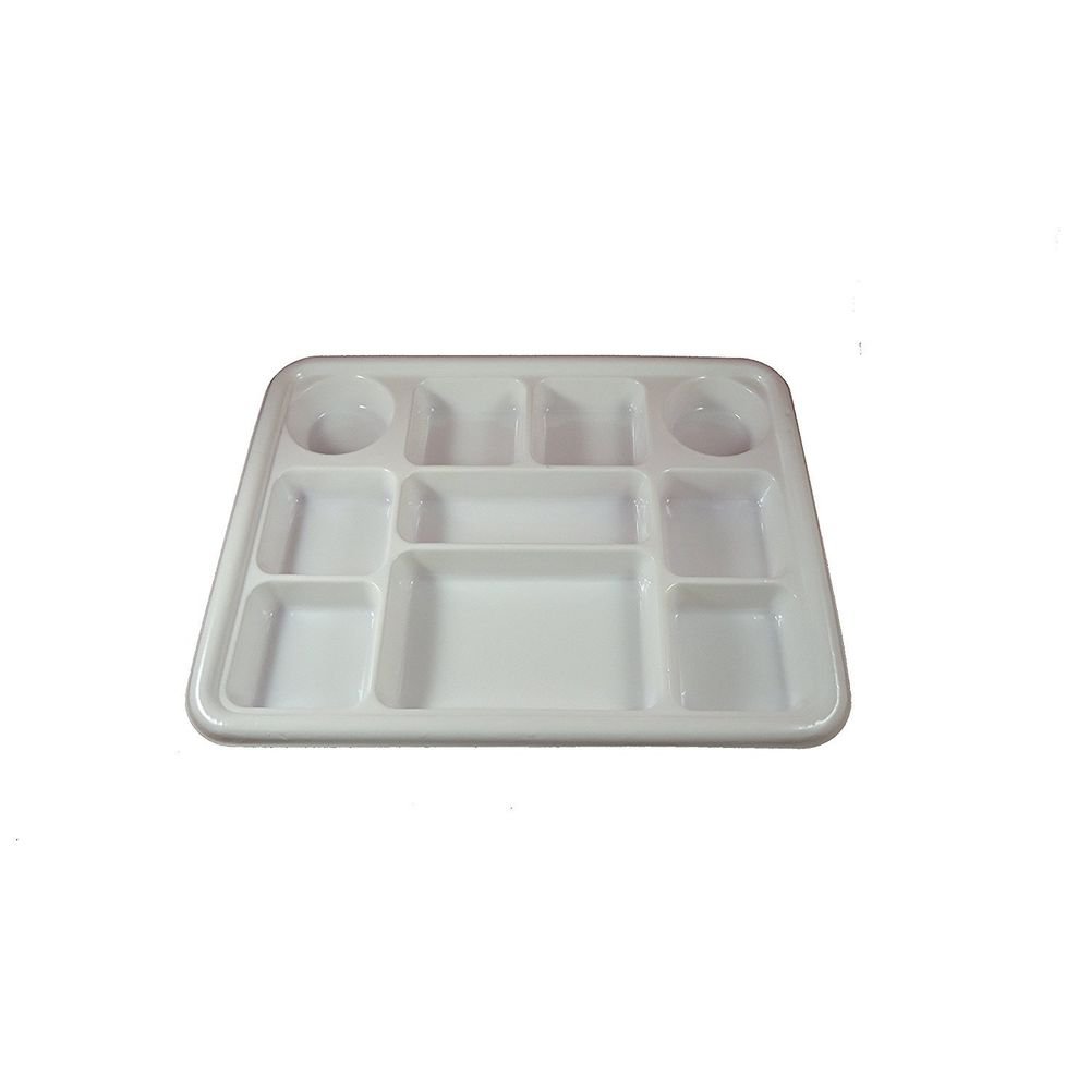 Disposable 10 compartments Party Tray/ Thali/ Plates 100 Pack