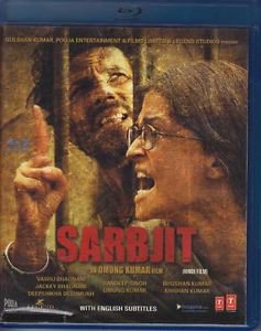 Sarbjith Hindi Blu ray Stg - Aishwarya Rai Bachchan, Randeep Hooda (Indian Film)