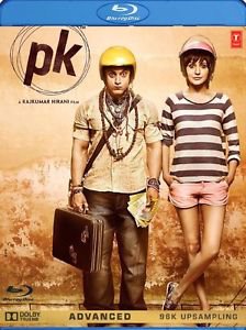 PK Hindi Blu Ray - Indian Bollywood film *Aamir Khan, Anushka Sharma -P.K. Hindi