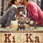 Ki and Ka Hindi DVD - Kareena Kapoor Khan and Arjun Kapoor (2016) (Film)