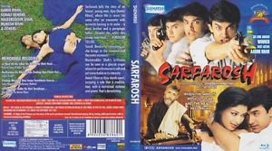 Sarfarosh Hindi Blu ray Stg: Aamir khan, Sonali bendre (Indian Thriller Movie)