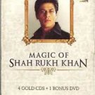 Magic Of Shah Rukh Khan Hindi Audio CD 4 pack Collectors Edition All Time Hits