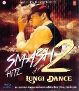 SMASH HITZ Vol 2 LUNGI DANCE ORIGINAL POPULAR HINDI SONGS BLU RAY FULLY BOXED