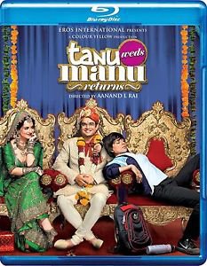 Tanu Weds Manu Returns Hindi Blu Ray ( Bollywood, 2015 Moive ) (In Stock)