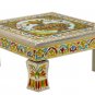 Subh Labh Premium Quality Indian Puja Bajot-Table-Chowki-Chaurang Large 18"