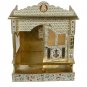 Puja Door Mandir - Wooden Hindu Temple 22" Meenakari Mandir - Fully Assembled