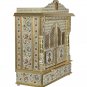 Puja Door Mandir - Wooden Hindu Temple 22" Meenakari Mandir - Fully Assembled