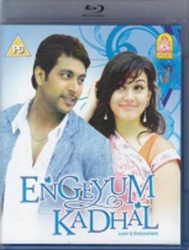 Engeyum Kadhal Tamil Blu Ray - Starring Jayam Ravi, Hansika Motwani