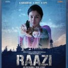 Raazi Hindi Blu Ray Latest 2018 Indian Hindi Bollywood Movie Blu Ray- Alia Bhatt