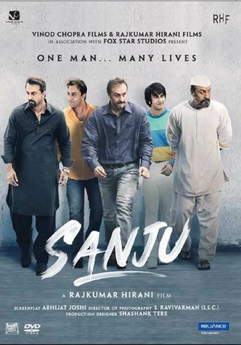 Sanju Hindi DVD Latest Ranbir Kapoor Sanjay Dutt Bollywood Film Movie