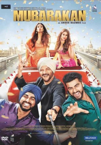 Mubarakan Hindi DVD - Arjun Kapoor, Anil Kapoor (Bollywood, Indian) Comedy Film