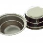 Disposable Silver Platic Soup, Indian Curry Bowl Cup Katori for Thali- 100 pack