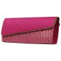 Handmade Womens Classic Pink Party Clutch Purse Evening bag