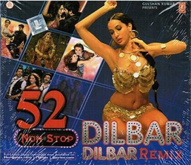 52 Non Stop Dilbar Dilbar Remix (Brand New Single Disc Audio Cd, By T-Series)