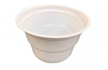 Disposable White Platic Soup, Indian Curry Bowl Cup Katori for Thali - 100 pack