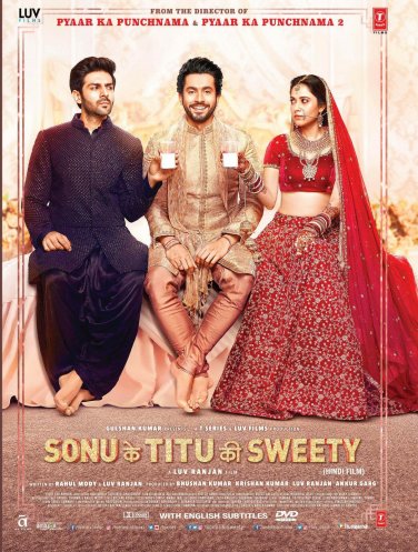 Sonu Ke Titu Ki Sweety Hindi DVD - Latest Bollywood Comedy Drama Film Movie USA
