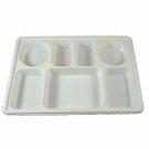Disposable 7 compartments Party Tray  Thali Plates - 200 Pack