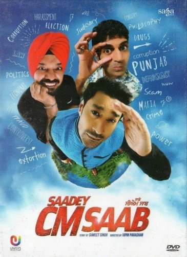 Saadey CM Saab Punjabi DVD Harbhajan Mann Comedy Indian Film Movie Cinema