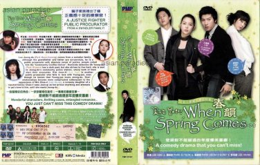 WHEN  SPRING COMES Korean Drama TV Series DVD with English Subtitles (K-Drama)