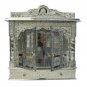 Pooja Mandir - Wooden Puja Home Temple 25" Pure Silver Color Mandir with Doors