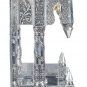 Pooja Mandir - Wooden Puja Temple 25" Panchmukh Mandir - Oxidized Silver Color