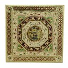 Peacock Premium Quality Indian Puja Bajot-Table-Chowki-Medium 15"  Pooja Bajot