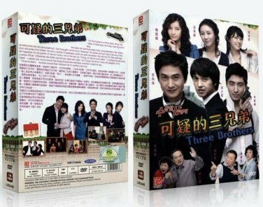 THREE BROTHER Korean Drama - TV Series DVD with English Subtitles 10 Disc Set