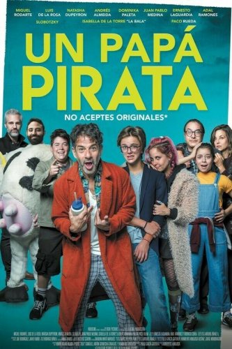 UN PAPA PIRATA Spanish DVD - Movie (NTSC)