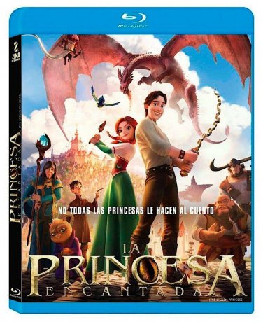 LA PRINCESA ENCANTADA SPANISH BLU RAY - Movie (NTSC)