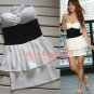 Slim Tube Dress - leopard or white