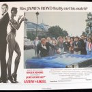 A VIEW TO A KILL   LOBBY CARD    11X14