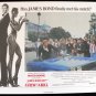 A VIEW TO A KILL   LOBBY CARD    11X14