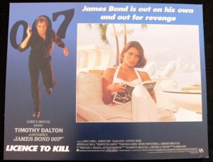 LICENCE TO KILL   LOBBY CARD   11X14