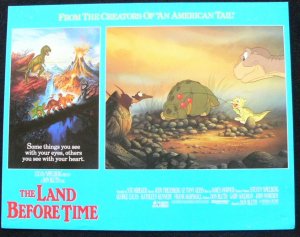 THE LAND BEFORE TIME   LOBBY CARD   11X14