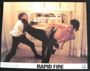 RAPID FIRE   LOBBY CARD   11X14
