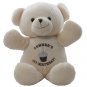 Blessing Buddies 1st Birthday 14" Beige Bear