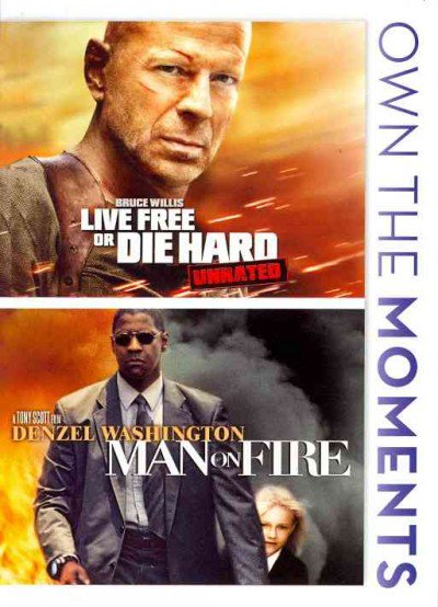 Live Free Or Die Hard/Man On Fire (DVD/Dbfe/Widescreen/Sac)