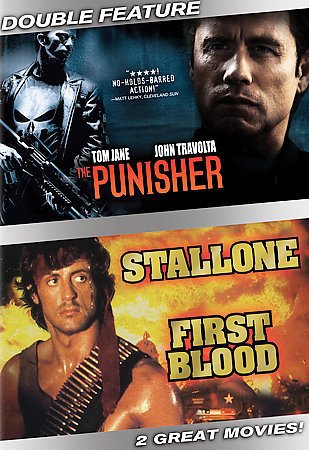 Punisher/Rambo (DVD) (Double Feature/Widescreen/Eng Sub/Span Sub/Eng/5.1)