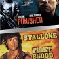 Punisher/Rambo (DVD) (Double Feature/Widescreen/Eng Sub/Span Sub/Eng/5.1)